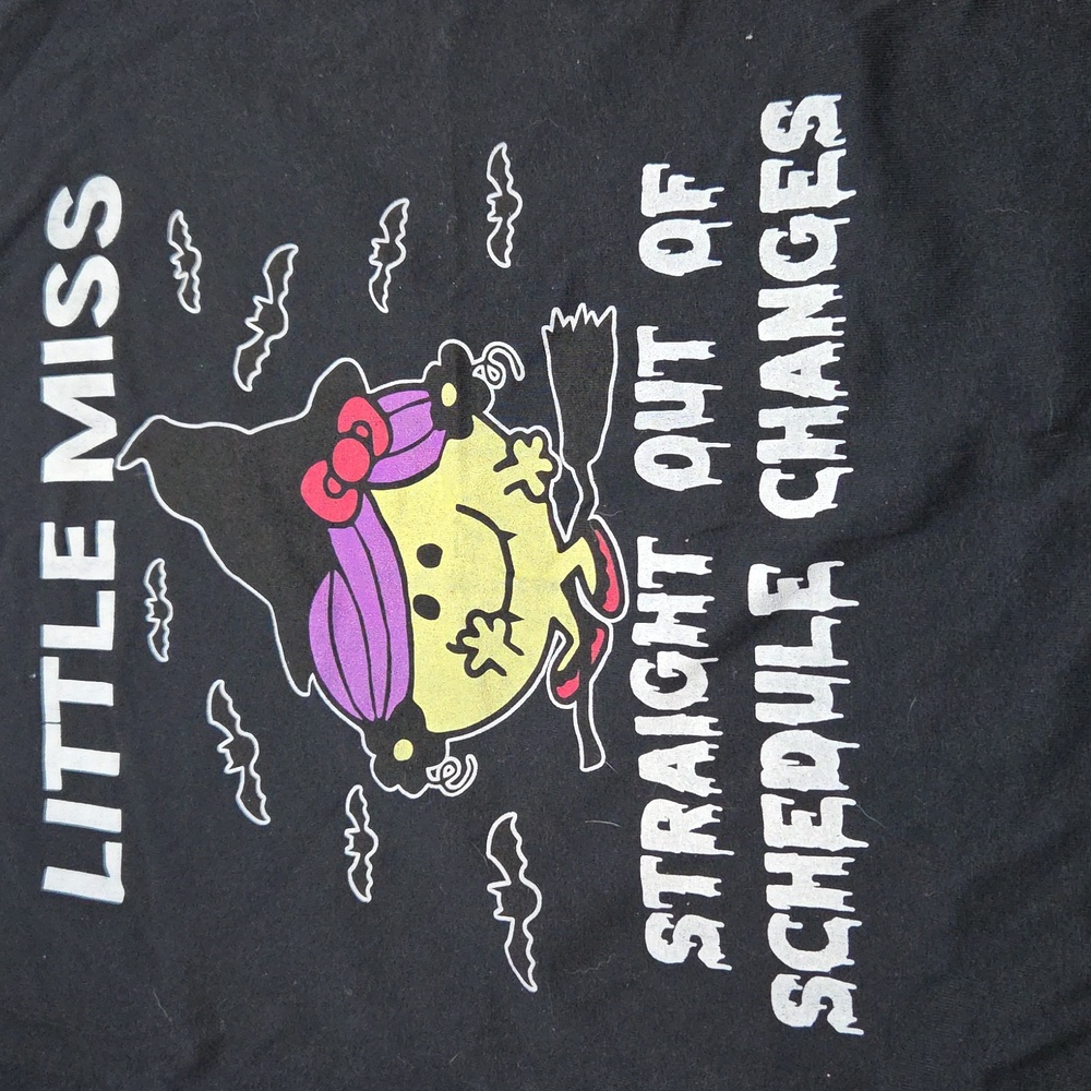 Little Miss School Counselor Straight OUT OF SCHEDULE CHANGES Halloween tee
